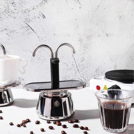 ماكينة القهوة مزدوجة الرأس